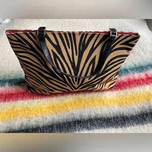 Kate Spade 90s Vintage Animal Print Handbag